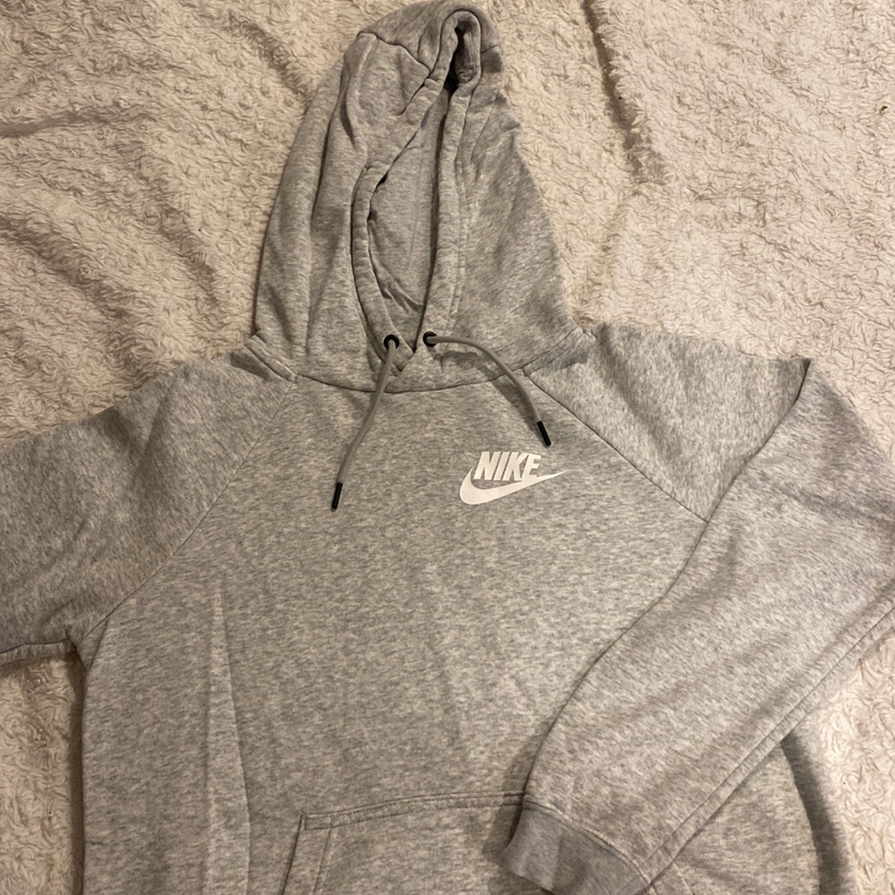 Grey nike hoodie